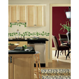 Painterly Ivy VINES Peel & Stick WALL DECALS Kitchen Leaves Stickers Vine & Leaf Decor - EonShoppee
