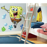 Spongebob Squarepants Peel And Stick Giant Wall Decals - EonShoppee