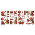 Country Apples Stars & Berries Peel And Stick Wall Decals Kitchen Decor Stickers - EonShoppee