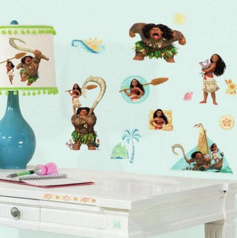 Disney Moana Peel and Stick Wall Decals - EonShoppee