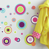 Crazy Polka Dots Peel And Stick Wall Decals - EonShoppee