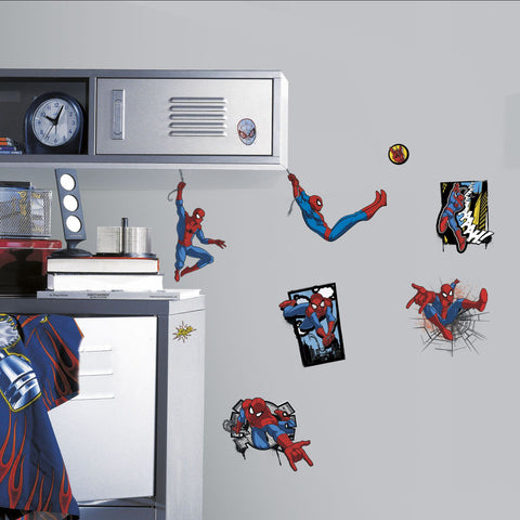 ULTIMATE SPIDER-MAN COMIC Peel And Stick Wall Decals - EonShoppee