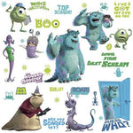 DISNEY MONSTERS INC 31 BiG Wall Decals Mike Sulley Boo Celia Room Decor Stickers - EonShoppee