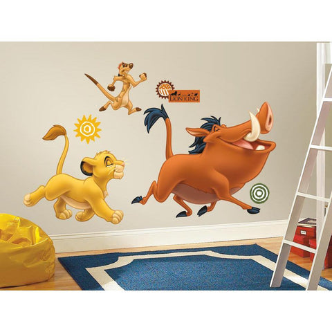 The Lion King Peel & Stick Giant Wall Decals - EonShoppee