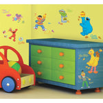 SESAME STREET Wall Decals Elmo, Big Bird, Ernie Stickers Kids Baby Nursery Decor - EonShoppee