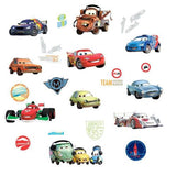 Disney CARS 2 MOVIE WALL DECALS Lightning McQueen Mater Stickers Decor - EonShoppee