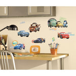 Disney CARS 2 MOVIE WALL DECALS Lightning McQueen Mater Stickers Decor - EonShoppee