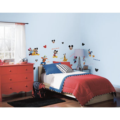 Disney Mickey Mouse Peel & Stick Wall Decals - EonShoppee