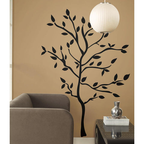 Giant TREE BRANCHES BiG Mural Wall Stickers Black Leaves Room Decor Vinyl Decals RM1 - EonShoppee