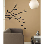Giant TREE BRANCHES BiG Mural Wall Stickers Black Leaves Room Decor Vinyl Decals RM1 - EonShoppee