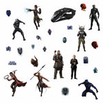 New  BLACK PANTHER Movie WALL DECALS 26 Kids Marvel Superheroes Room Decor Stickers - EonShoppee