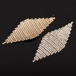 Dazzling & Luxurious Rose Gold Plated Drop Dangle Evening Dress Cocktail Earrings - EonShoppee