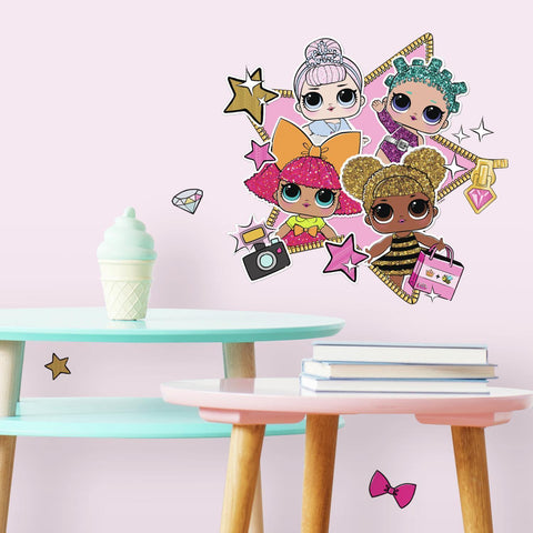 Lol Surprise! Peel and Stick Giant Wall Decals - EonShoppee