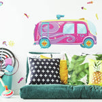 Sunny Days Bus Peel & Stick Giant Wall Decals - EonShoppee