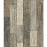 Dark Weathered Plank Peel & Stick Wallpaper - EonShoppee