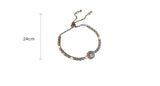 High Quality Shiny Zircon Square Adjustable Gold Plated Bracelet Fashion Jewelry For Women