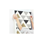Geometric Triangle Peel & Stick Wallpaper - EonShoppee
