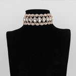 Magnificent High Quality Crystal Gold Silver Collar Statement Stunning Choker Necklace Wedding Fashion Jewelry