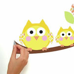 Happi Scroll Letters Tree Branch Giant Wall Decals Nursery Decor Stickers - EonShoppee