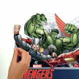 Marvel Avengers Assemble Headboard Giant Wall Decal with Alphabet - EonShoppee