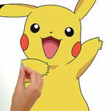 Pokemon Pikachu Giant Peel And Stick Wall Decals - EonShoppee