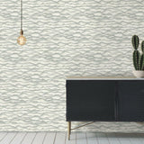 RoomMates Singed Grey Peel & Stick Wallpaper - EonShoppee