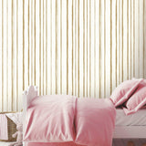 RoomMates All Mixed Up Pink/Gold Peel & Stick Wallpaper - EonShoppee