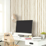RoomMates All Mixed Up Pink/Gold Peel & Stick Wallpaper - EonShoppee