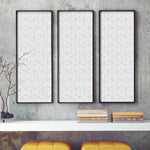 RoomMates Stripped Hexagon White/Grey Peel & Stick Wallpaper - EonShoppee