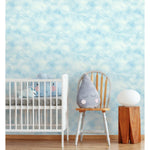RoomMates Cloud Blue Peel & Stick Wallpaper - EonShoppee