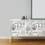 Star Wars Blueprint Peel & Stick Wallpaper - EonShoppee