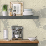 Maritime Maps Peel & Stick Wallpaper - EonShoppee