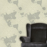 Maritime Maps Peel & Stick Wallpaper - EonShoppee