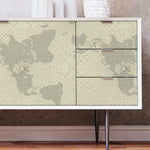 Maritime Maps Peel & Stick Wallpaper - EonShoppee