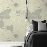 Maritime Maps Peel & Stick Wallpaper - EonShoppee