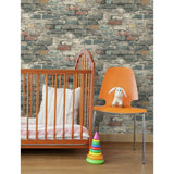 Brick Alley Peel & Stick Wallpaper - EonShoppee