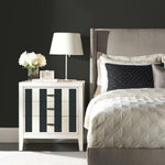 Awning Stripe Black Peel & Stick Wallpaper - EonShoppee