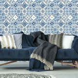 Mediterranian Tile Peel & Stick Wallpaper - EonShoppee