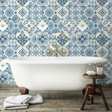 Mediterranian Tile Peel & Stick Wallpaper - EonShoppee