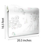 Disney Frozen Peel & Stick Wallpaper - EonShoppee