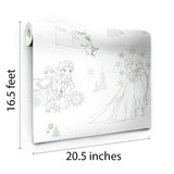 Disney Frozen Peel & Stick Wallpaper - EonShoppee