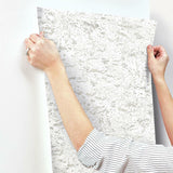 RoomMates Faux Cork White Peel & Stick Wallpaper - EonShoppee