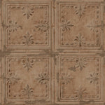 Copper Tin Tile Peel & Stick Wallpaper - EonShoppee