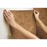Copper Tin Tile Peel & Stick Wallpaper - EonShoppee