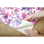 Bright Watercolor Floral Peel & Stick Wallpaper - EonShoppee