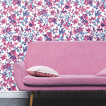 Bright Watercolor Floral Peel & Stick Wallpaper - EonShoppee