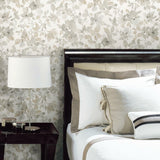 Neutral Watercolor Floral Peel & Stick Wallpaper - EonShoppee