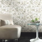 Neutral Watercolor Floral Peel & Stick Wallpaper - EonShoppee