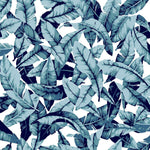 Blue Palm Peel & Stick Wallpaper - EonShoppee