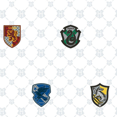 Harry Potter House Crest Peel & Stick Wallpaper - EonShoppee